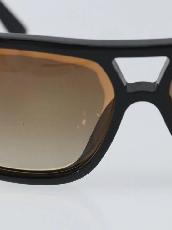 LOUIS VUITTON Sunglasses plastic Black Z0132E LV Auth 161633 main image 2